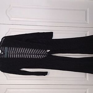 Navy marled cardigan